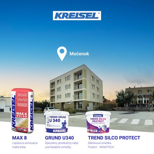 ✅ Vonkajšia fasáda bytového domu v Močenku od nás dostala prvotriednu kvalitu vo forme produktov KREISEL. #kreisel #slovensko #bezstarostnadokonalost - Obrázok č. 1