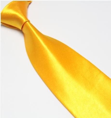 Oranžová pánská kravata - Obrázek č. 1
