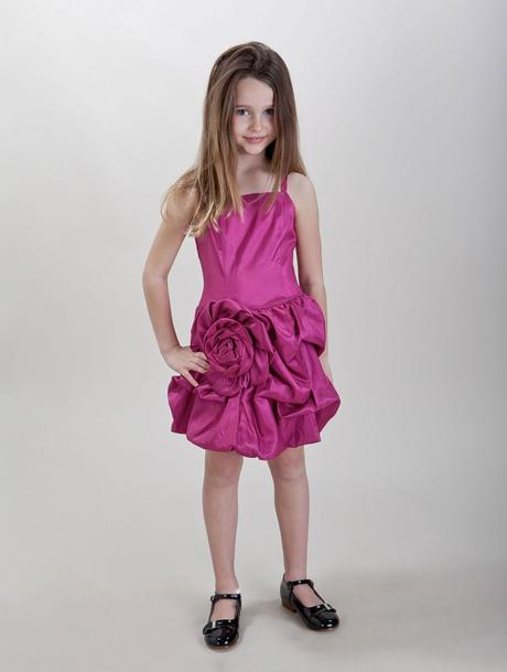 Růžové šaty k prodeji, 6-14 let - Obrázek č. 2