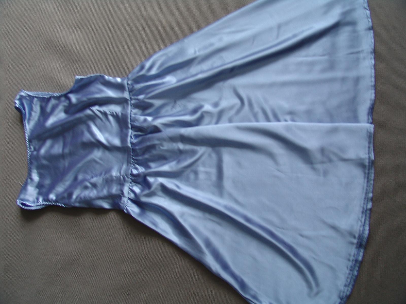 Modré společenské šaty, S-L - Obrázek č. 4