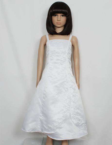 Bílé šaty s bolerkem 7-10 let - půjčovné - Obrázek č. 3