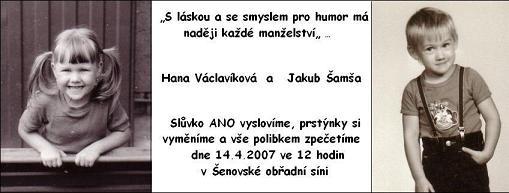 asi takhle nakonec bude vypadat naše oznámení ...