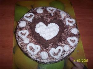 a překvapení pro miláčka k valentýnu ... (vlastní výroba :-D) malý už ho trošku zlikvidoval :))