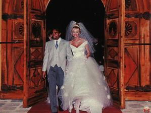Adriana Sklenarikova a Christian Karembeu