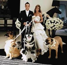 Robbie Williams a Ayda Field
