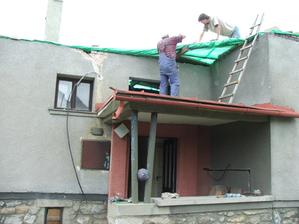 dočasné prekrytie domu