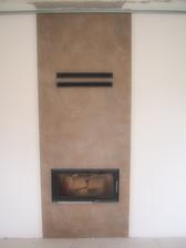 keramická platňa okolo krbu 3x1m, hrúbka 3mm (Techlam Levantina, farba Vulcano Vapor)
