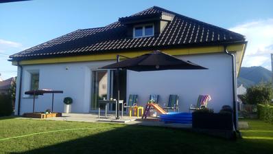 v lete na terase...