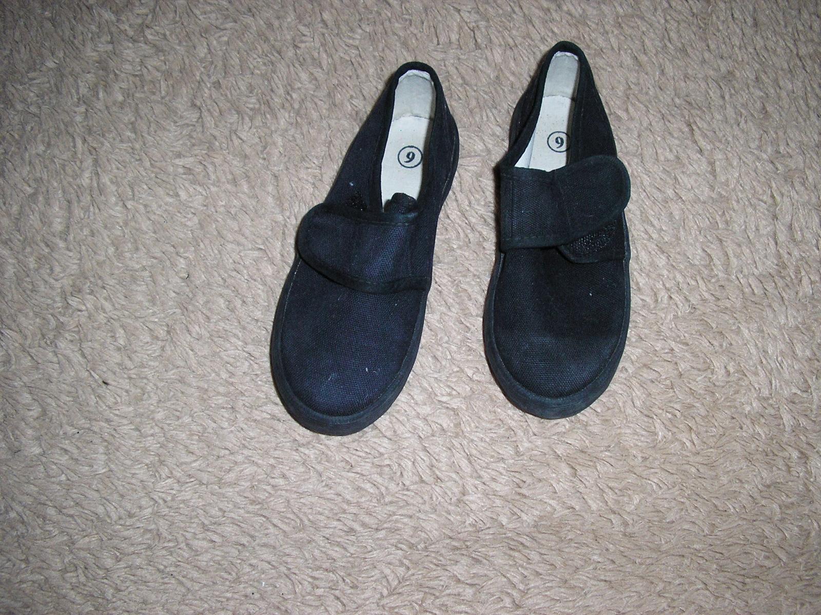 1315. Tm. modré platené topánky - Obrázok č. 1