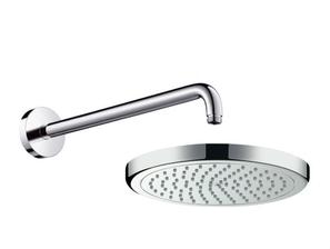 Hansgrohe Croma 220 - Hlavová sprcha s připojením, 1jet chrom