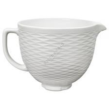KitchenAid keramická mísa bílá embosovaná (4,83l) 5KSMCB5TLW