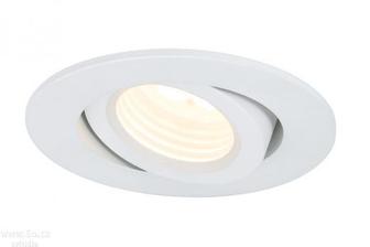 Premium Line Creamy, zápustná bílá LED bodovka, 1x10W LED, prům. 8,8cm