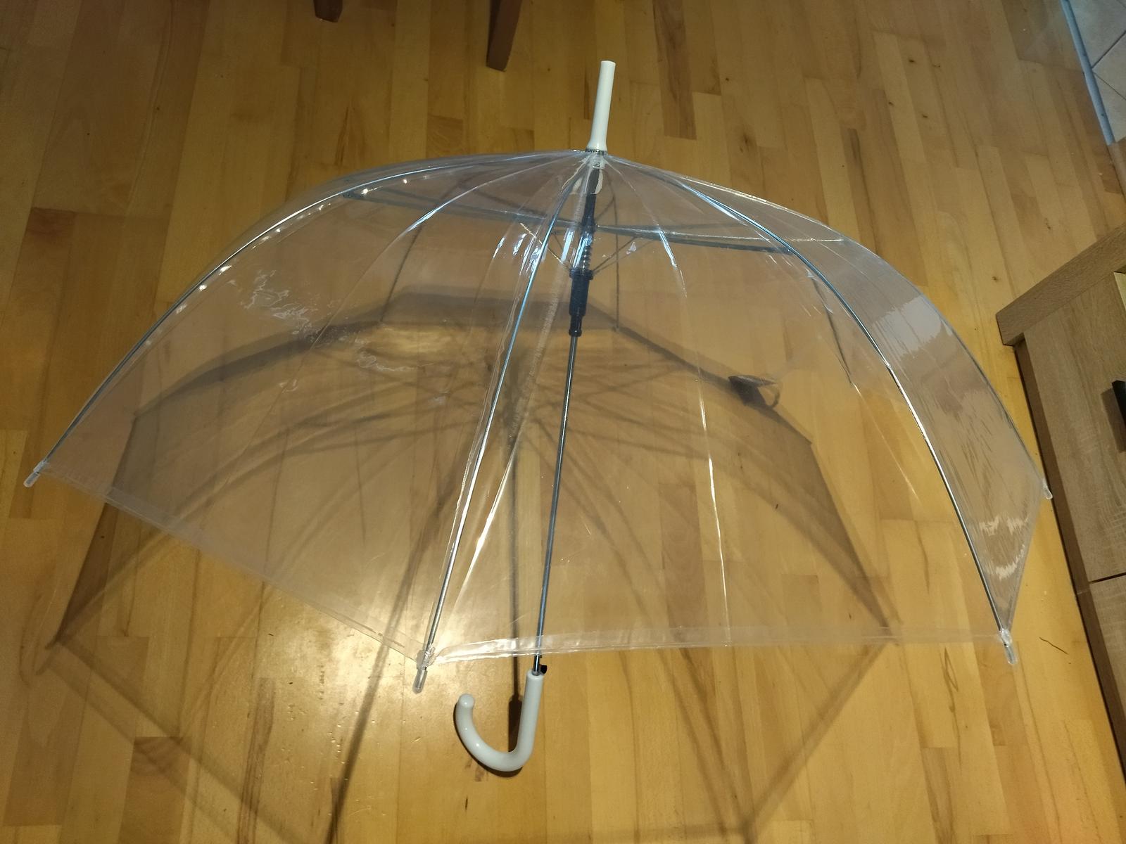 Deštník transparentní - Obrázek č. 1