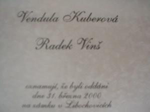 ...rodiče to zbaštili a myslím, že nám to chudáci už nezapomenou :-)
