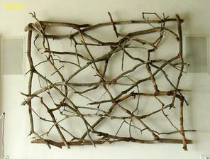 originálny obraz z konárov /////http://greigedesign.blogspot.com/2011/06/organic-art-by-paul-schick.html