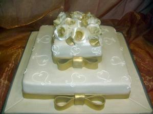 A takto nejako by mala vyzerať hlavná torta.