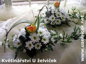 Květiny na svatební tabuly (2)