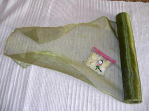 organza, srdíčka