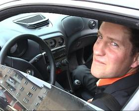 vodič svadobného auta