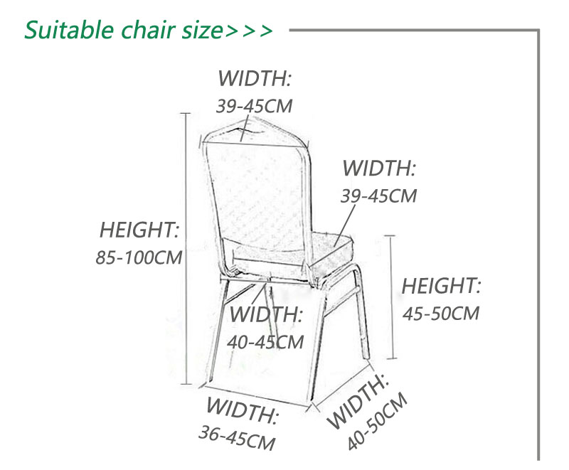 Potahy na židle elastické + mašle - zaváděcí cena - Obrázek č. 3