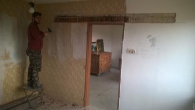 buduca jedalen a pohlad do obyvacky
