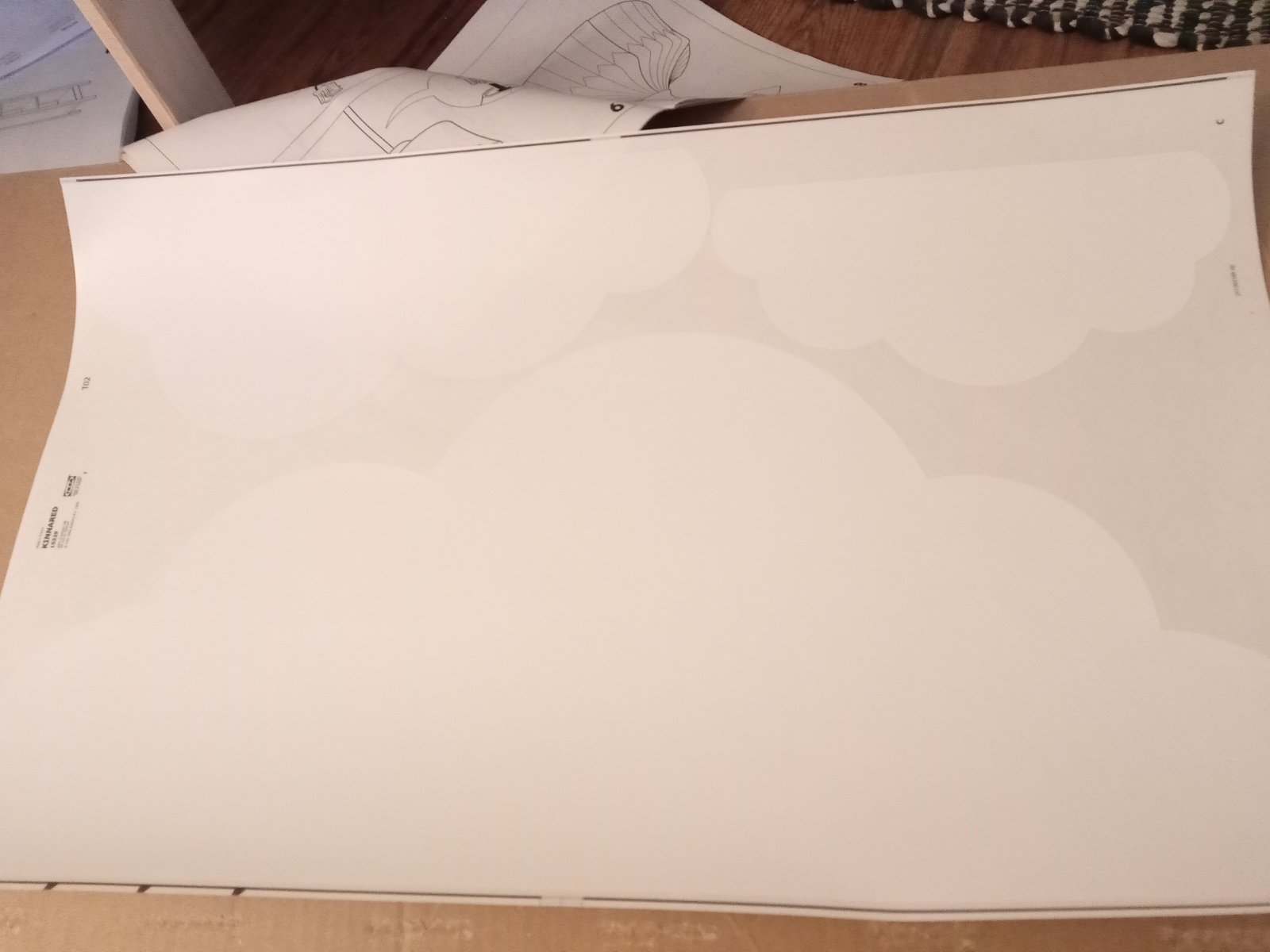 nálepky na stenu IKEA oblaky - Obrázok č. 1