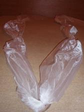 organza na autí.