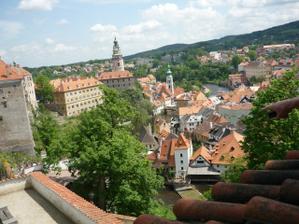 Český Krumlov - krásná vyhlídka