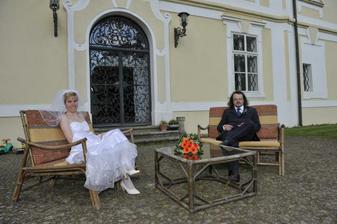 "Zámecký pán a zámecká paní" při odpočinku
