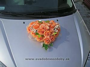 to bude na auticku ale v bordovom