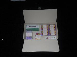 Front of invitation bits, name tags although they could change