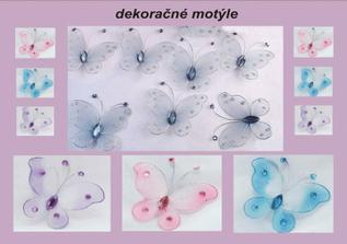 dekorativne motyle...