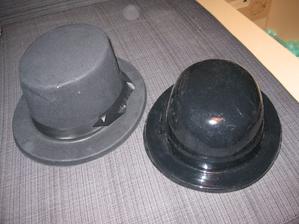 klobouk a buřinka do fotobudky