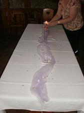 a už zkouška stolu, s vlizelínem se hrozně špatně pracuje, lepší je organza, ale i tak jsem s výsledkem spokojená :)