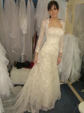 Zkoušení šatiček... La Sposa - Sandalo