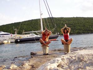 Podvečerní meditace na svatební cestě
