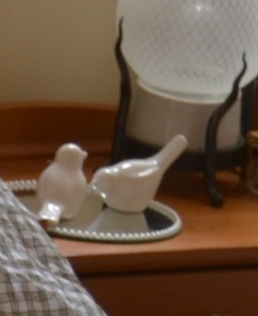 Bílí ptáčci z keramiky - Obrázek č. 2