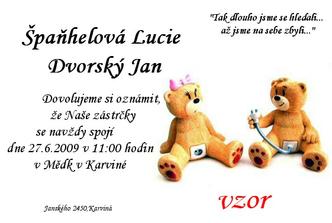 ..NAŠE OZNÁMENÍ..