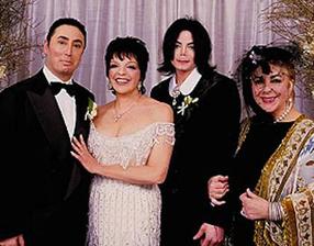Za najprominentnejšiu je často označovaná svadba Lizy Minnelli a Davida Gesta, ktorým za svedka bol M. Jackson. Panoptikum doplnila Elizabeth Taylor. Zaspievali si aj Tony Bennett a Stevie Wonder. Zaujímavou položkou bola kvetinová výzdoba - 700tis.$
