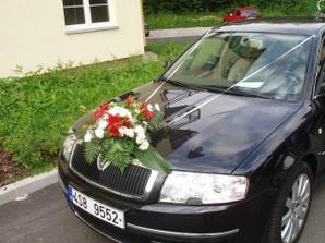 svatební Škoda Superb