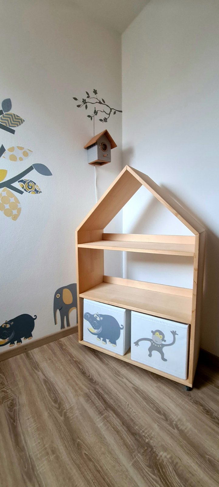 Montessori nábytok - domčekové skrinky - Obrázok č. 1