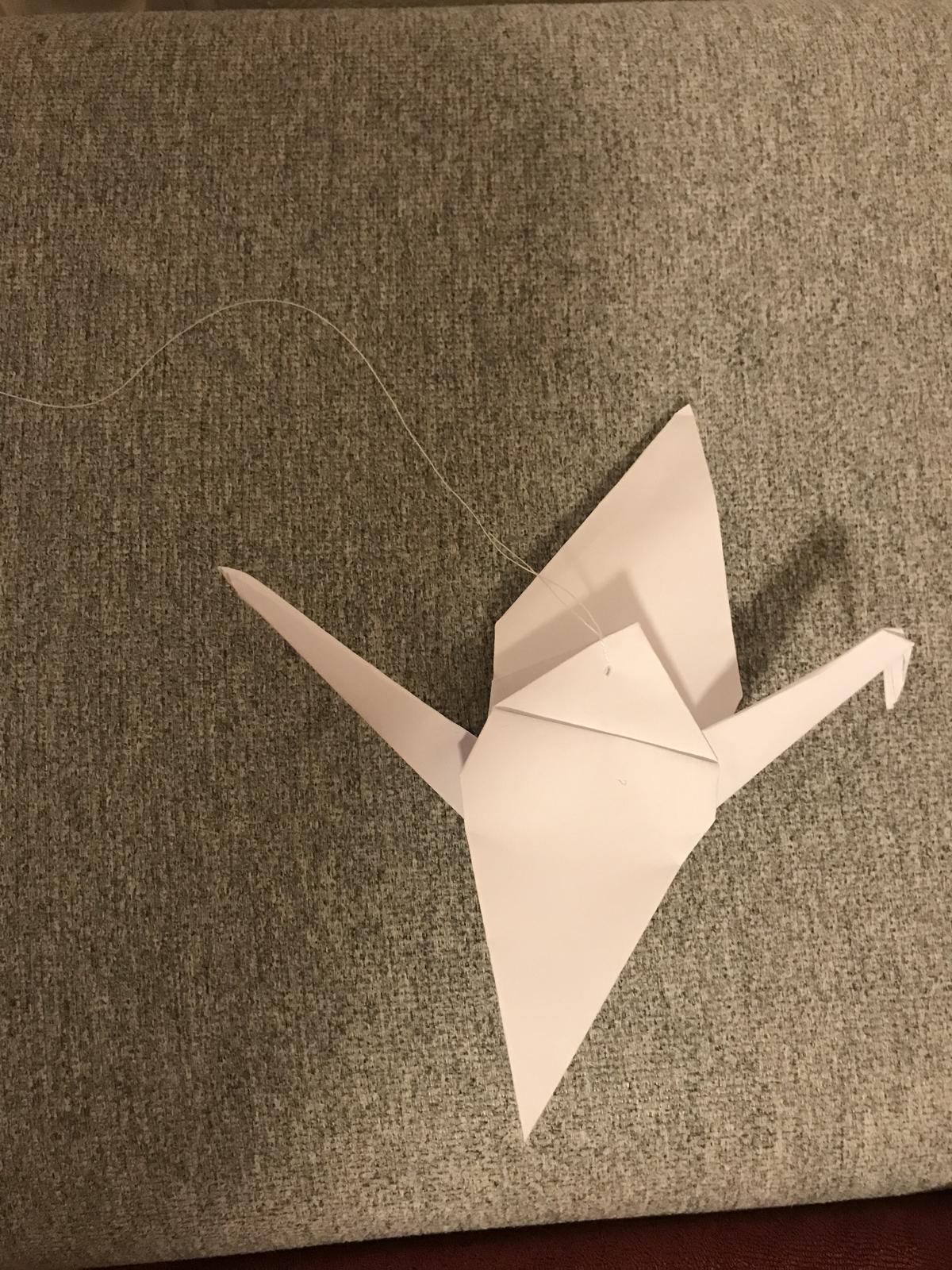 Origami jeřábi - Obrázek č. 1