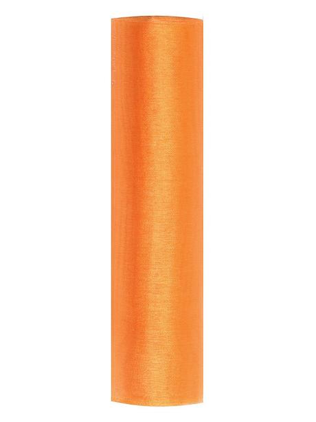 Organza 16 cm x 9 m oranžová - Obrázek č. 1