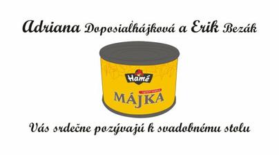 pozvanie k svadobnemu stolu