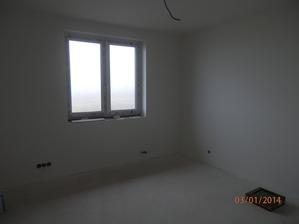 vymalovaná budoucí ložnice