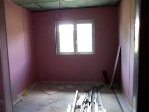 dětské pokoje jsou prostornější - cca 13m2