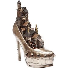 Dekorácia Steampunk topánka