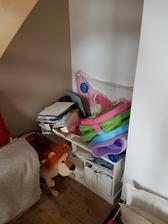 Nasnežilo, nedá sa robiť na záhrade tak som sa vrhla na posledný bordel kút v obyvačke.