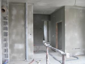 pohlad miesto na krb - chodba - prechod do spalnovej casti