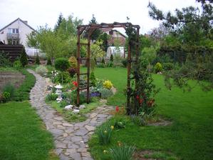 Pergola už drevená